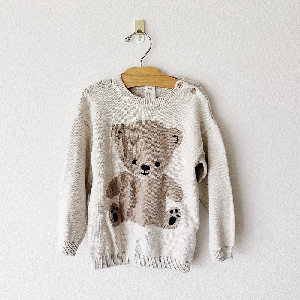 H&M Teddy Bear Sweater